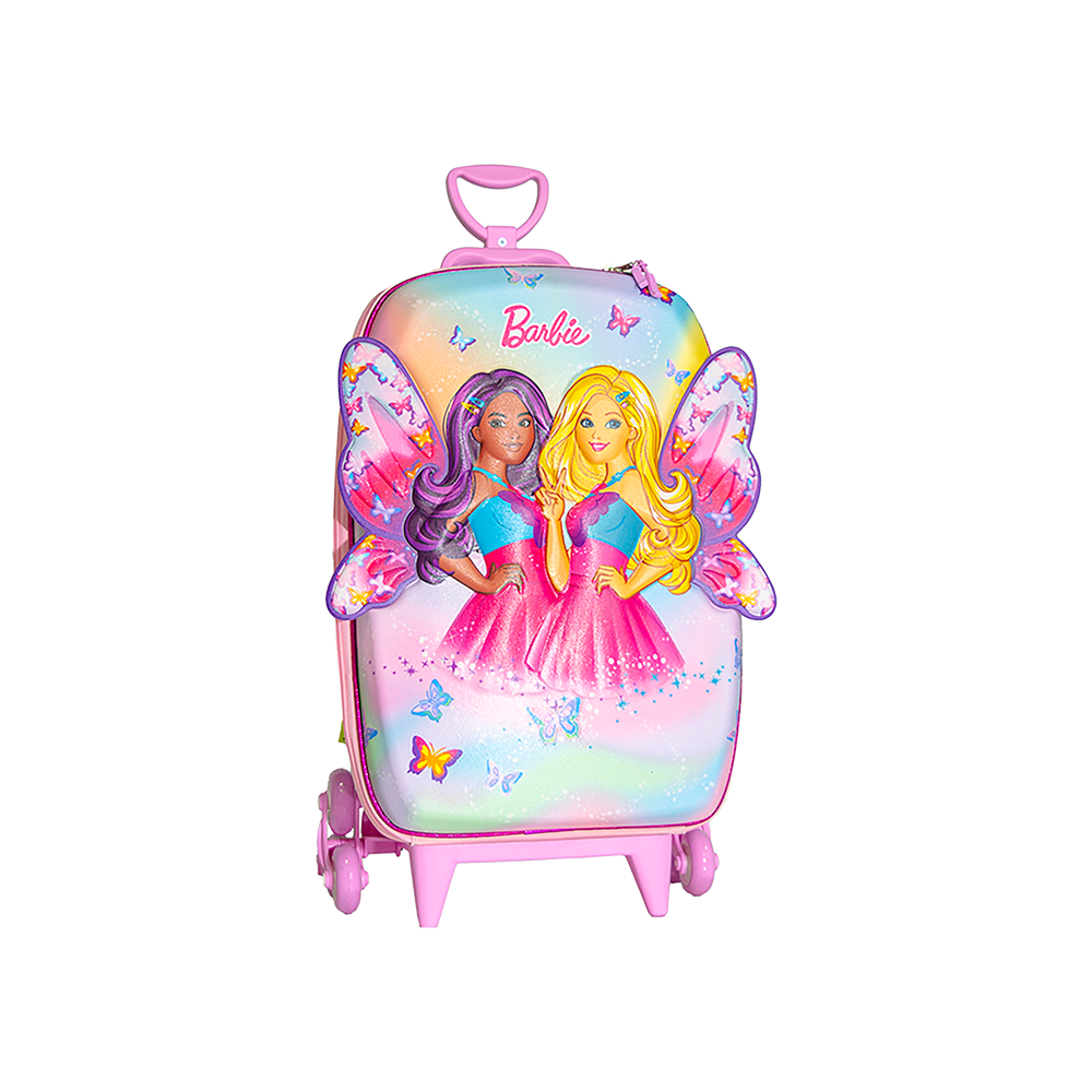 Mala Infantil Barbie Max Toy com Rodinha ...