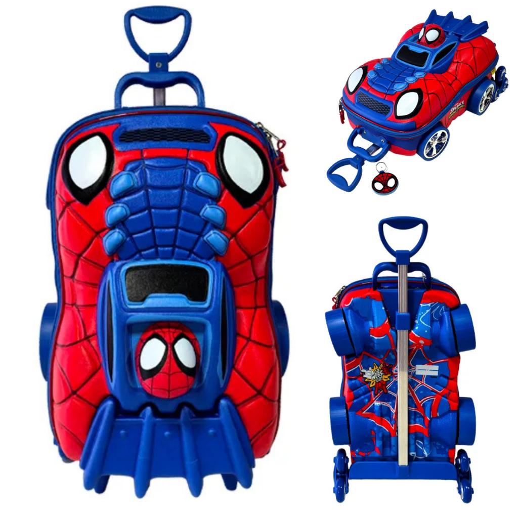 Mala Infantil Spidey Peter Miles Carro M ...